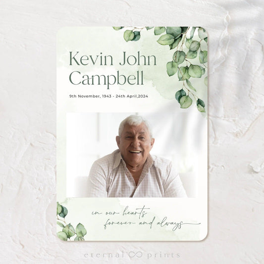 Welcome Sign - Eucalyptus Leaves - Eternal Prints