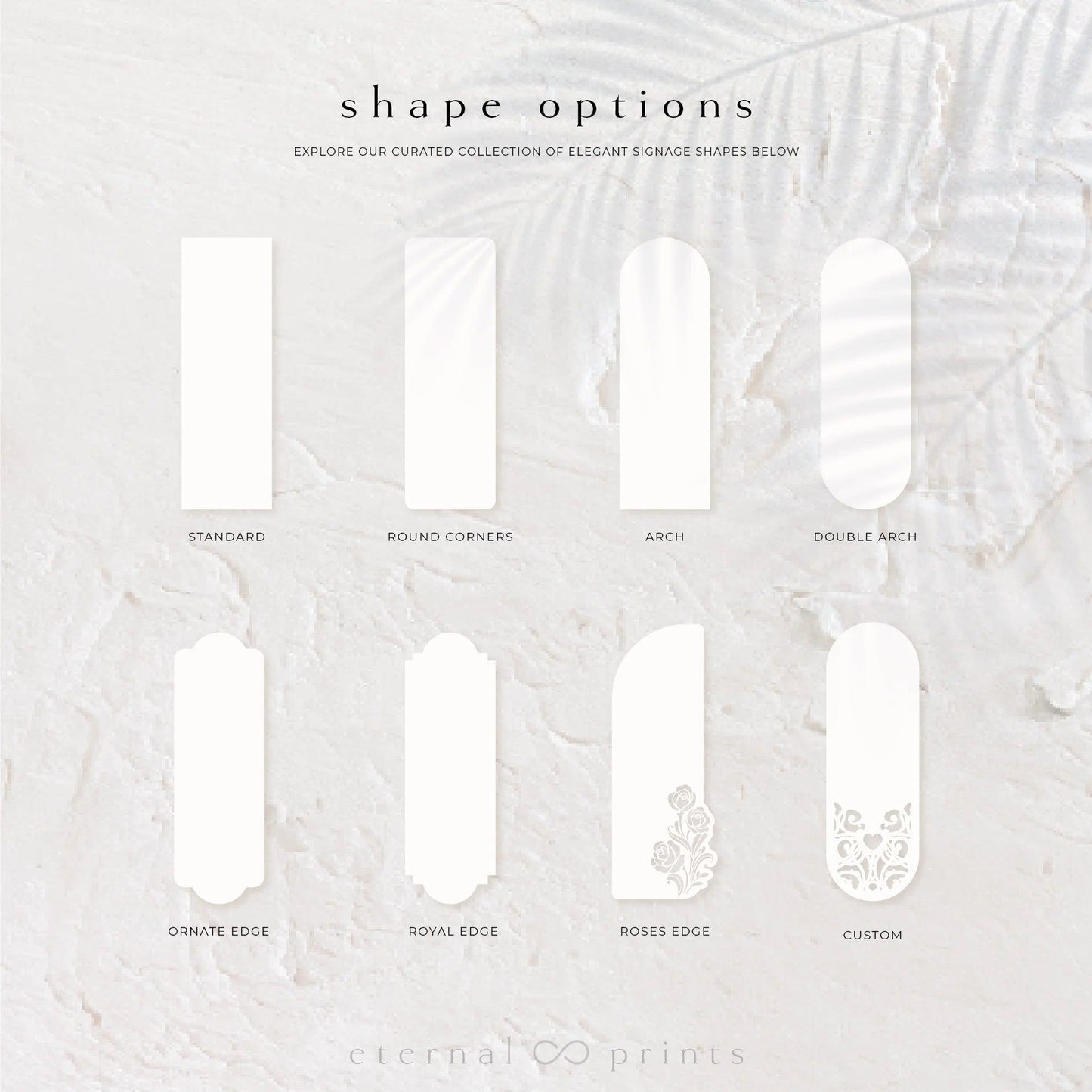 Funeral Bookmarks - White Flowers - Eternal Prints
