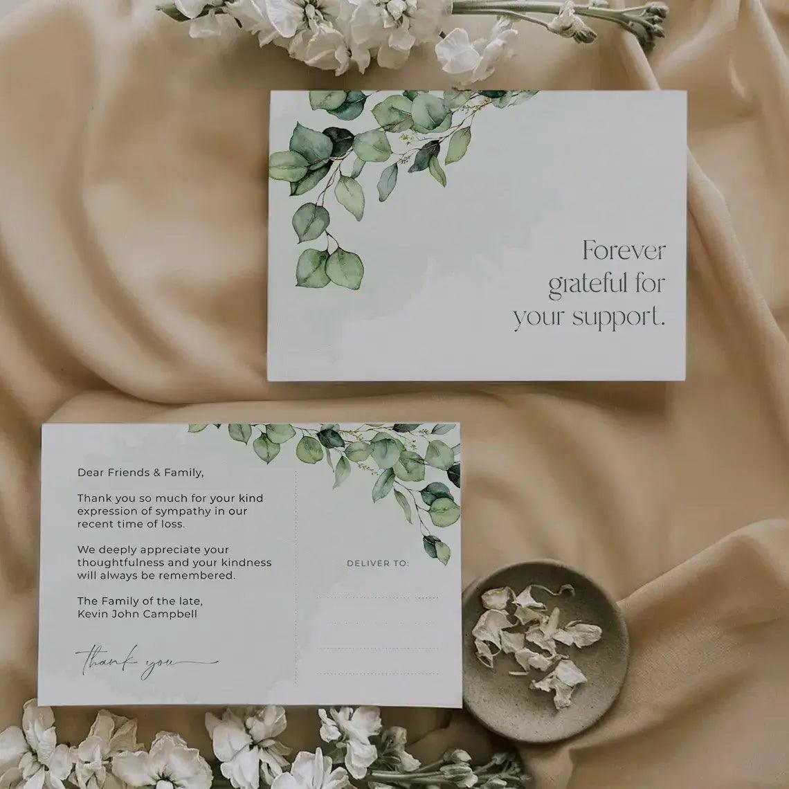 Thank You Cards - Eternal Prints