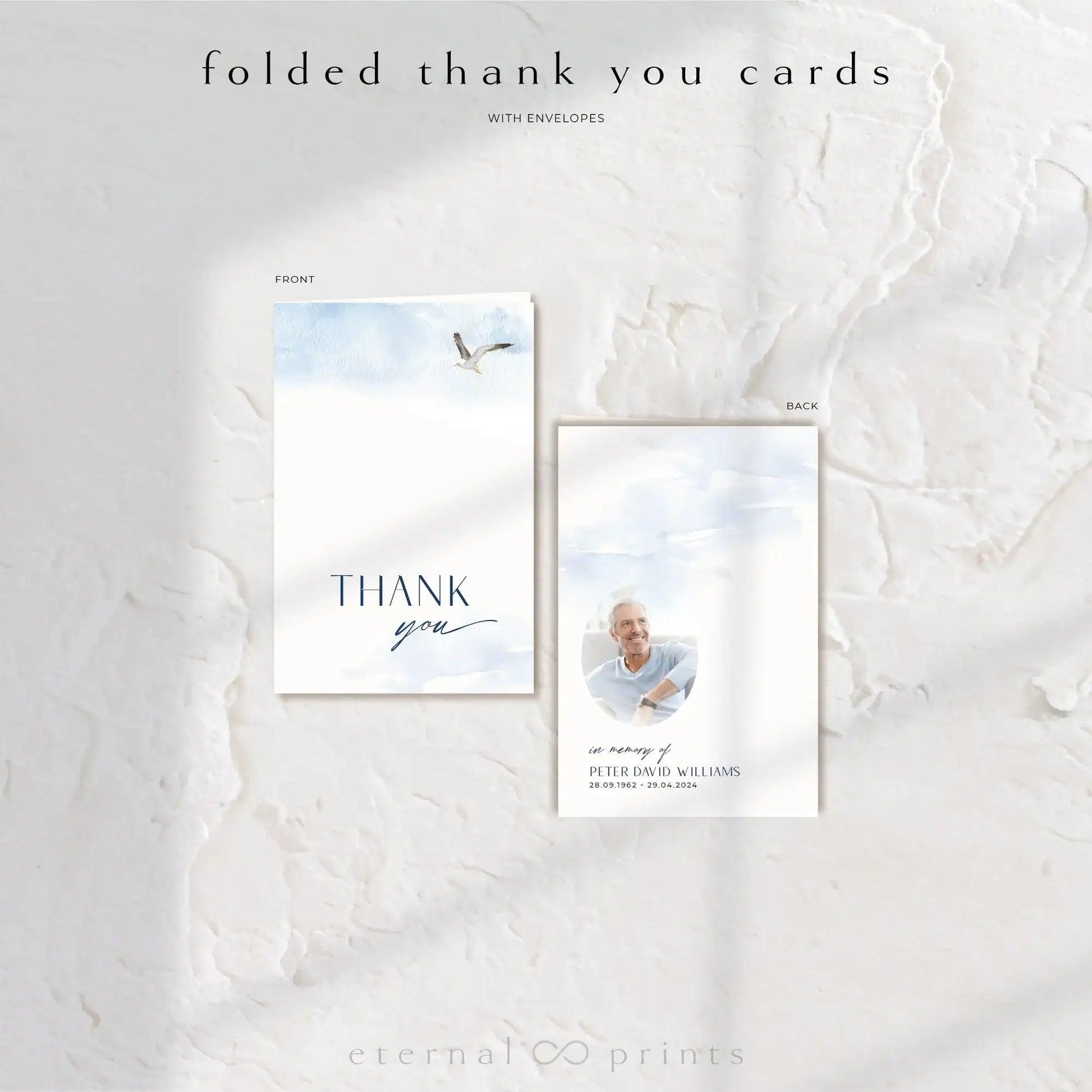 Thank You Cards - Coastal - Eternal Prints