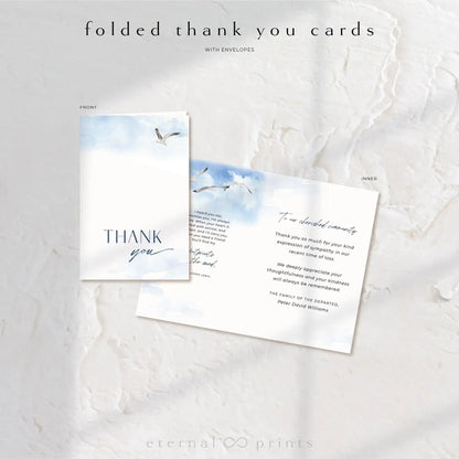 Thank You Cards - Coastal - Eternal Prints