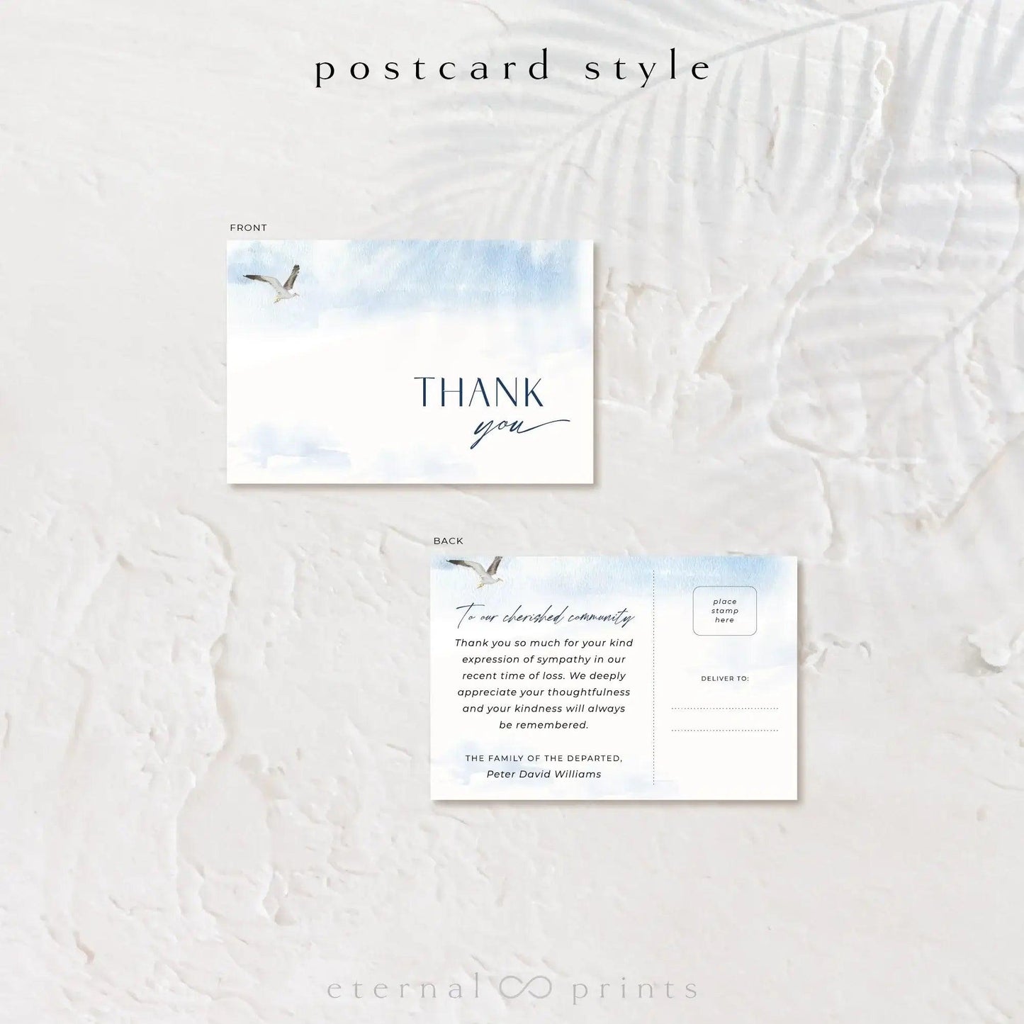 Thank You Cards - Coastal - Eternal Prints