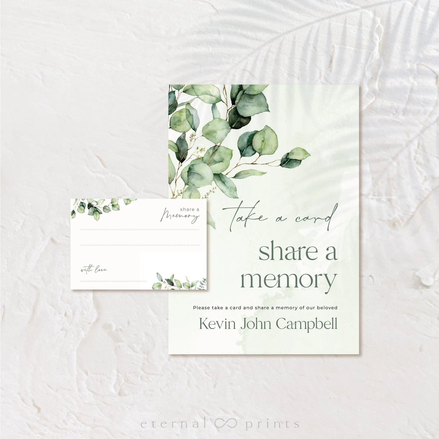 Share a Memory Set - Eucalyptus Leaves - Eternal Prints