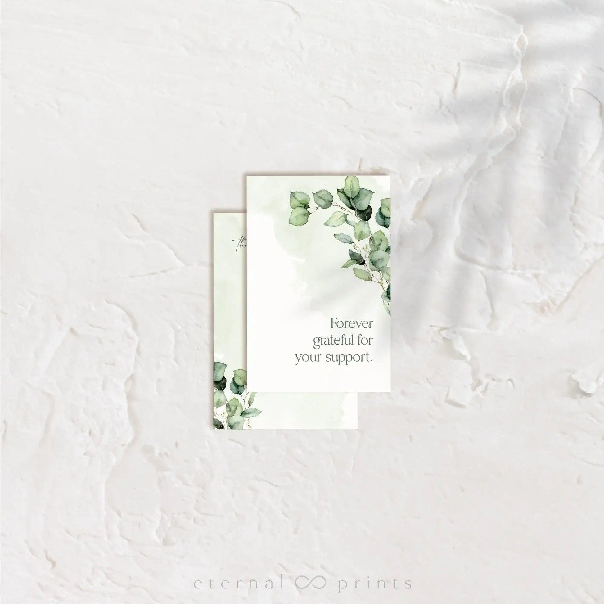 Thank You Cards - Eucalyptus Leaves - Eternal Prints