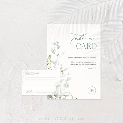 Share a Memory Set - White Flowers - Eternal Prints