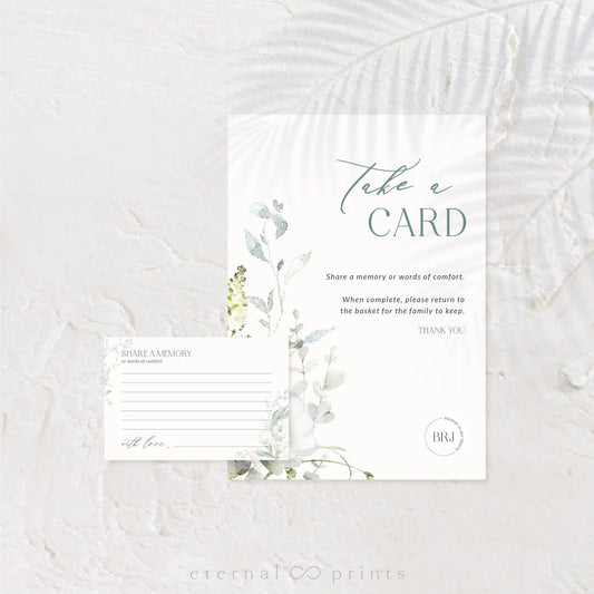 Share a Memory Set - White Flowers - Eternal Prints