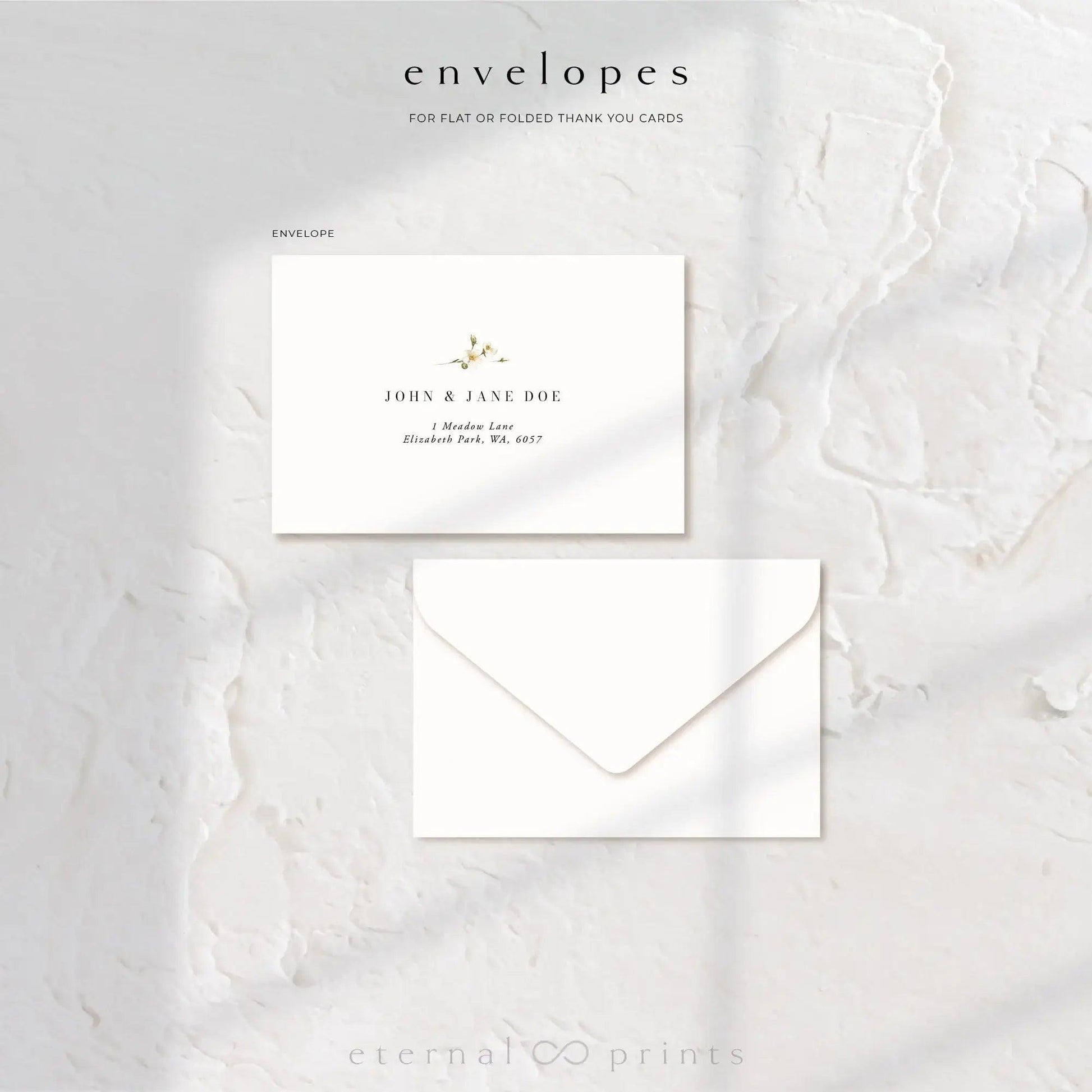 Thank You Cards - Wildflowers - Eternal Prints