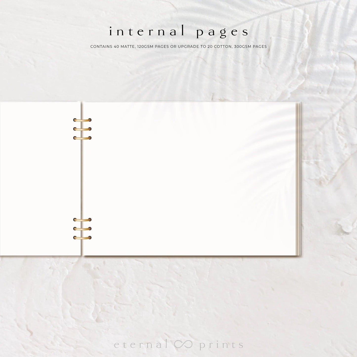 Acrylic Guest Book - Wildflowers - Eternal Prints